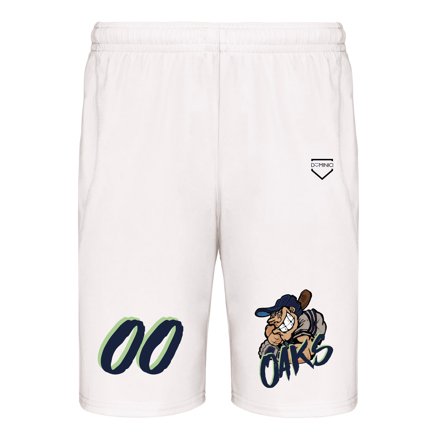 OAKS - Pantaloncini da Sport senza tasche